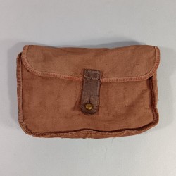 LANTERNE PLIANTE AVEC SA HOUSSE LAMPE DE TYPE MONJARDET EQUIPEMENT INDIVIDUELLE DU SOLDAT GUERRE 1914 1918